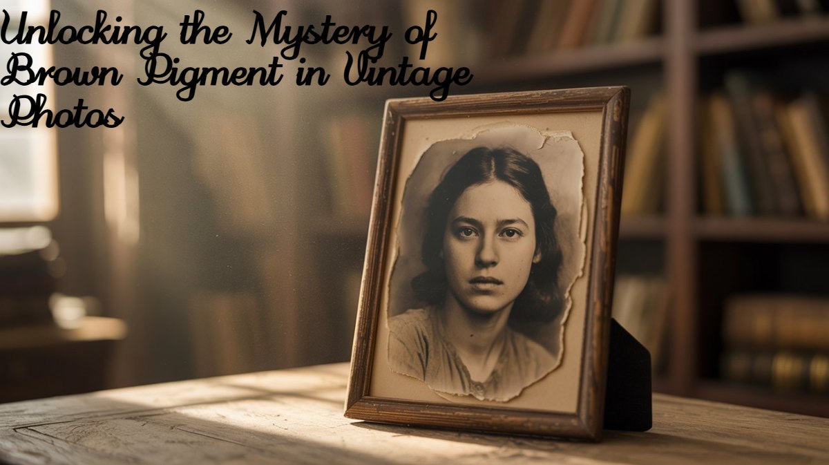 Brown Pigment in Vintage Photos