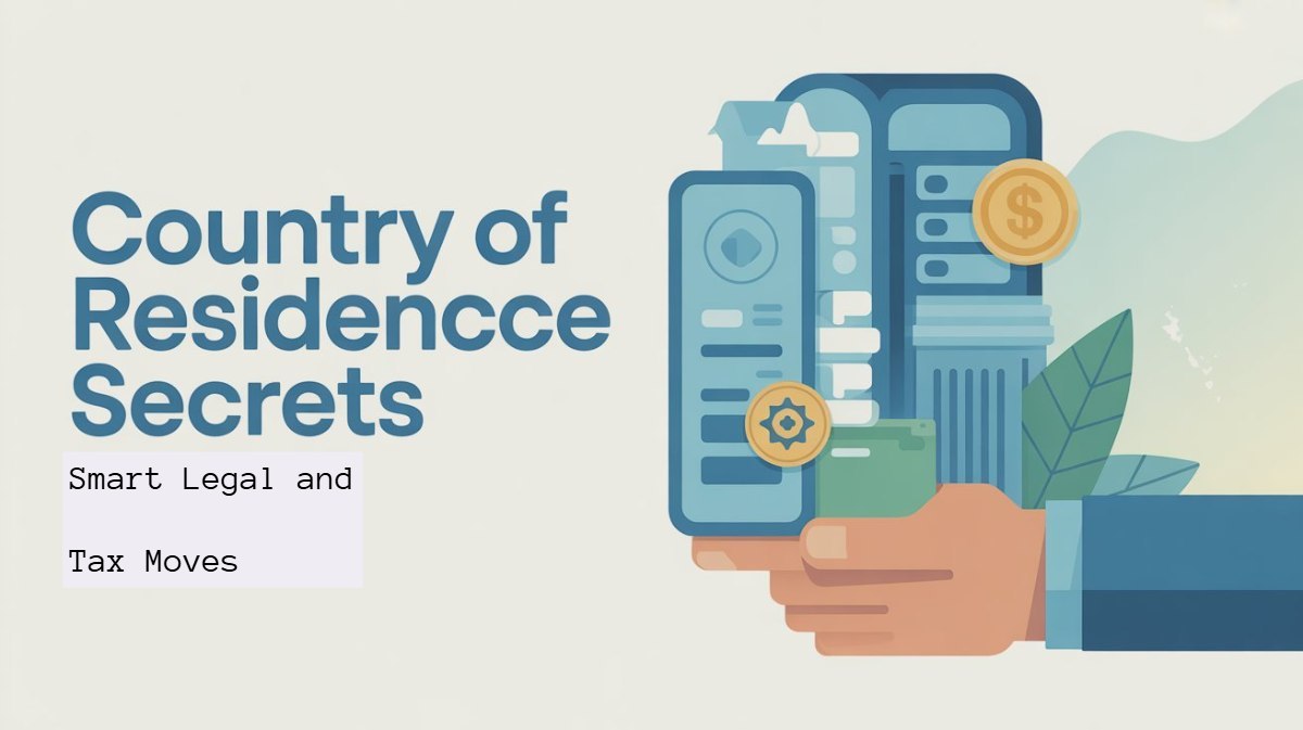 Country of Residence Secrets: Smart Legal and Tax Moves 29 Country of Residence