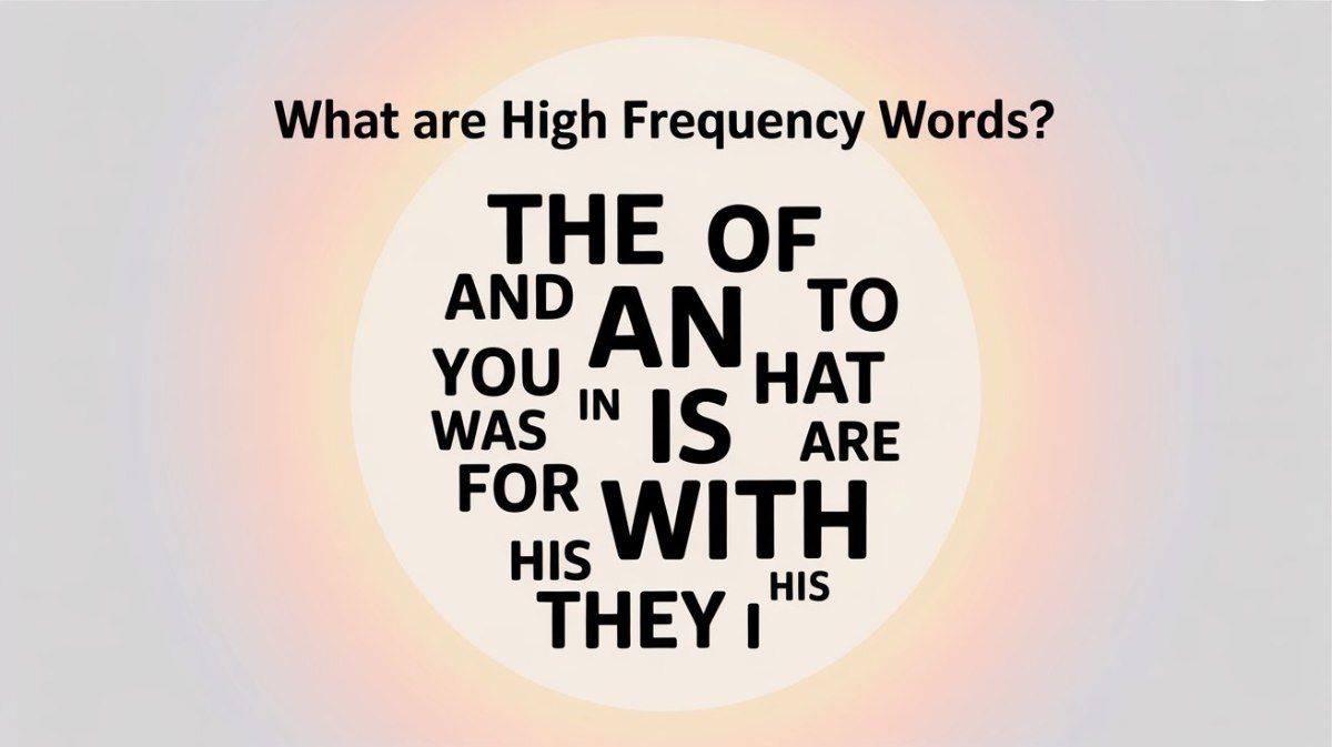 High Frequency Words Every Child Must Know Today 2 What Are High Frequency Words