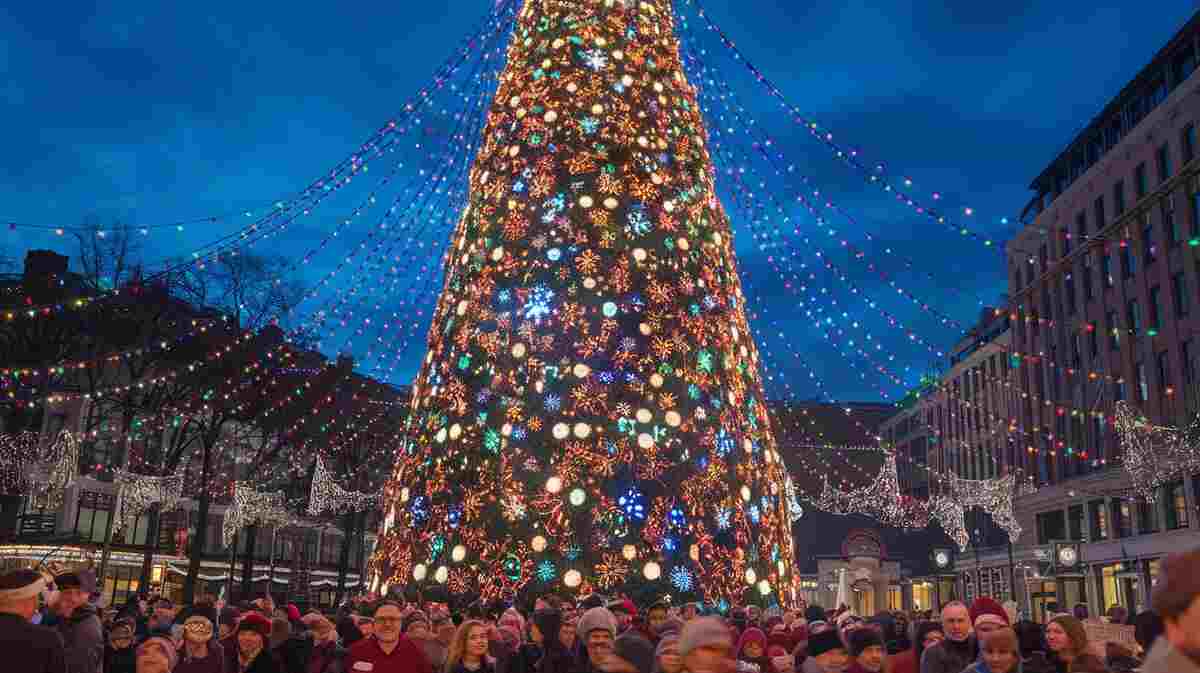 55 Fun Christmas Facts to Delight and Amaze! 3 4. The World’s Tallest Christmas Tree Was 221 Feet Tall