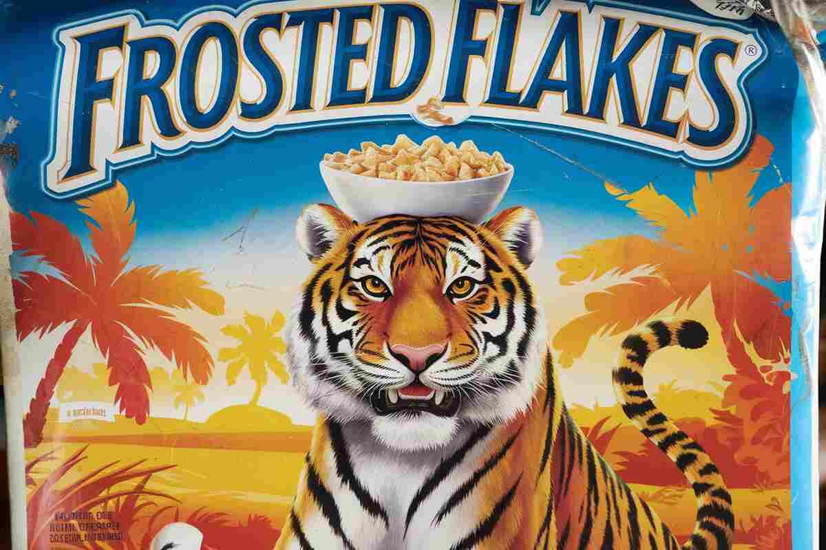 frosted flakes tiger