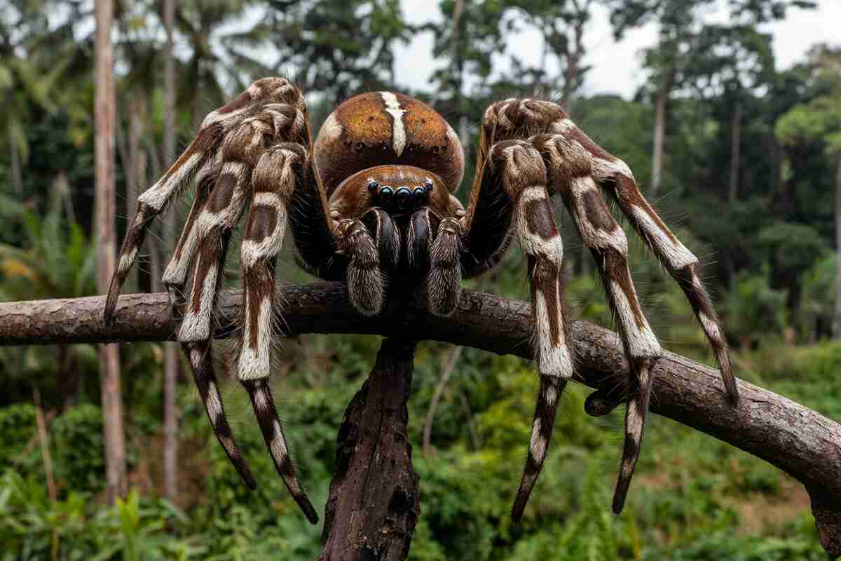 10 Shocking Facts About the Largest Spider in the World 4 giant tarantula
