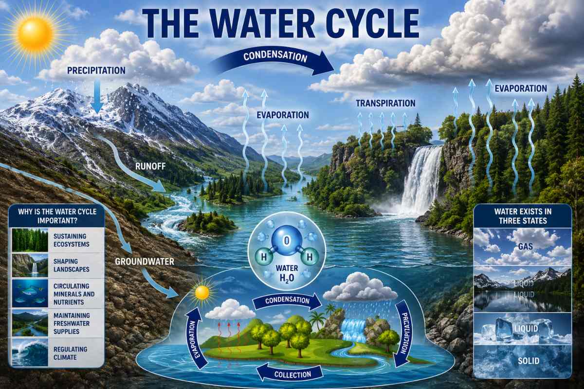 Facts About Water | Fun, Weird And Scientific Truths 3 The Water Cycle: Amazing Facts